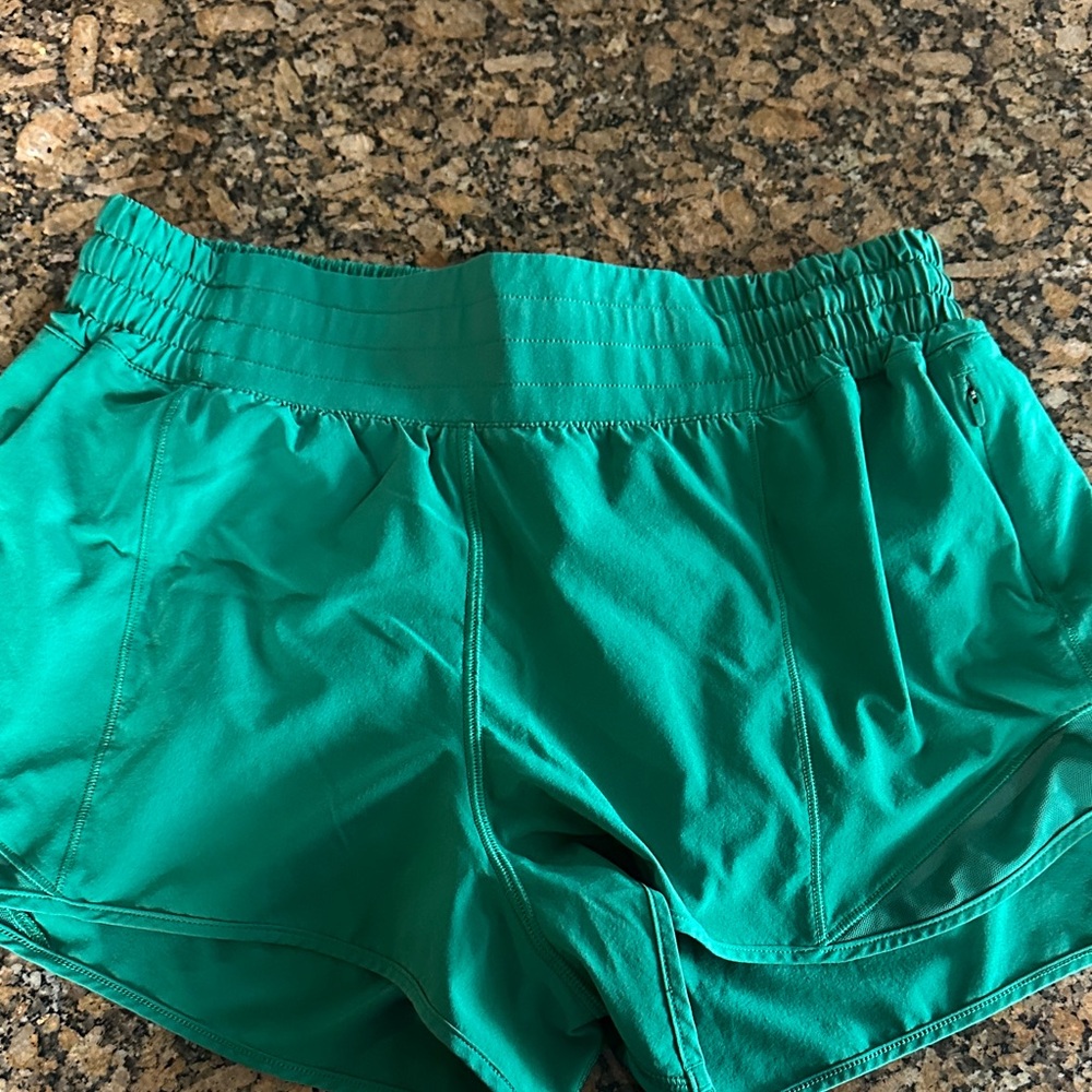 Hotty Hot Lululemon Athletica Teal Athletic Shorts